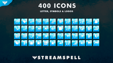 Load image into Gallery viewer, Elements: Ice Stream Deck Icons - StreamSpell