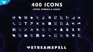 Elements: Thunder Stream Deck Icons - StreamSpell
