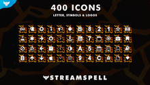 Load image into Gallery viewer, Elements: Fire Stream Deck Icons - StreamSpell