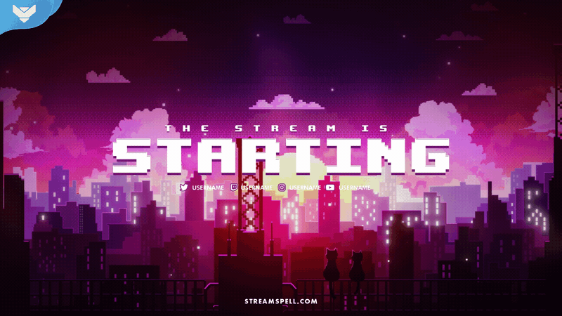 Pixel Twilight Stream Package