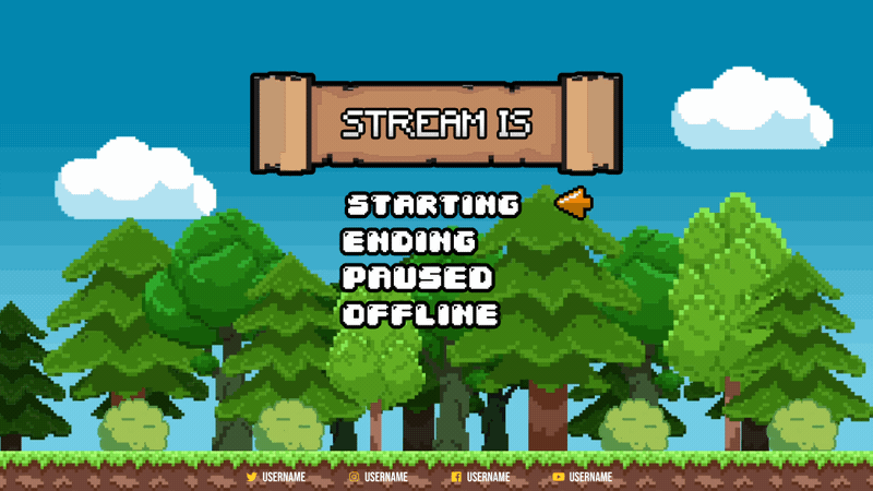 Pixel World Stream Package