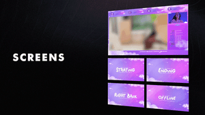 Purple Sky Stream Package - StreamSpell