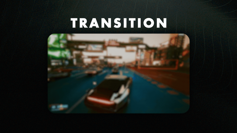 RGB Shift Stream Transition