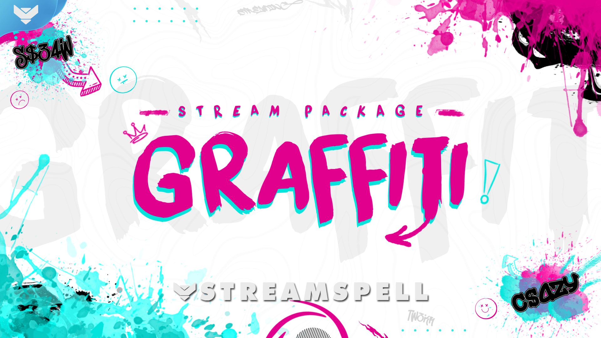 Graffiti Stream Package - StreamSpell