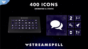 Starry Night Stream Deck Icons