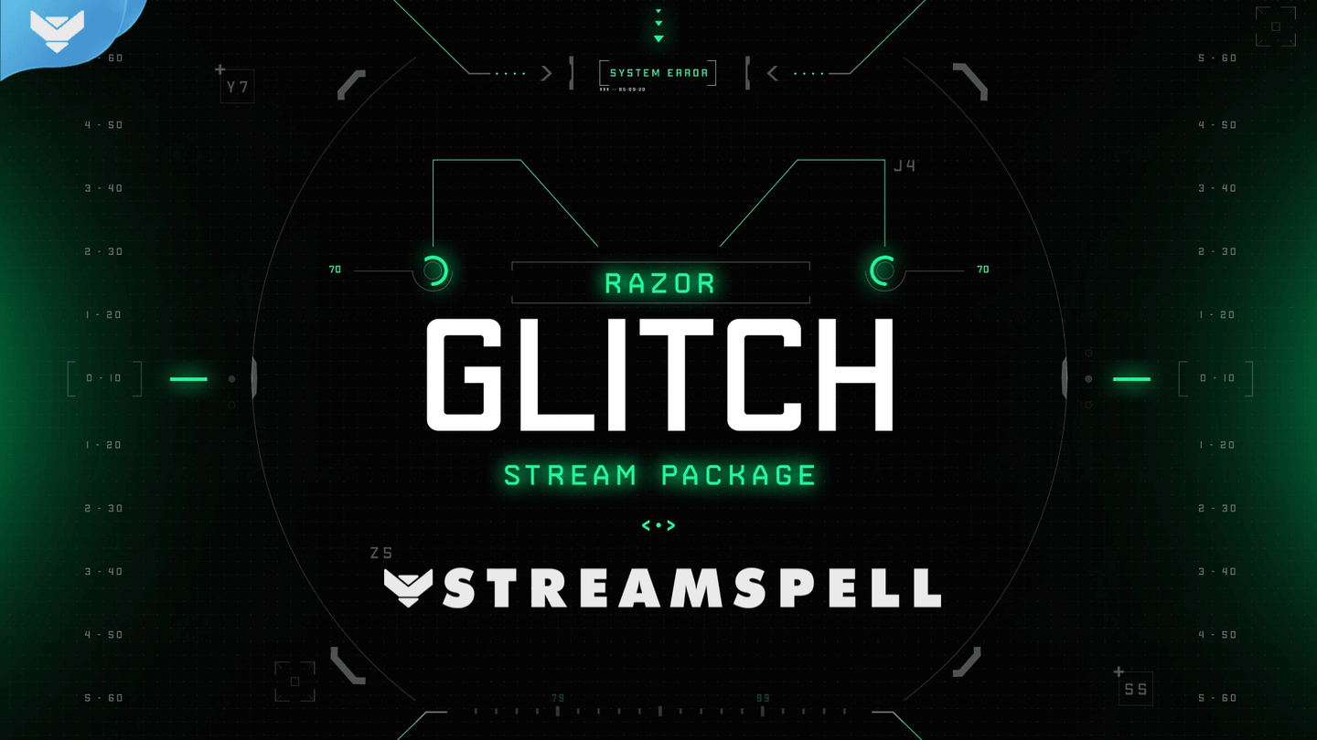 Razor Glitch Stream Package - StreamSpell