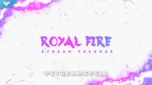 Carregar imagem no visualizador da galeria, Royal Fire Stream Package - StreamSpell