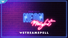 Carregar imagem no visualizador da galeria, Neon Night Stream Package - StreamSpell