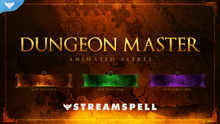 Load image into Gallery viewer, Dungeon Master Stream Alerts - StreamSpell