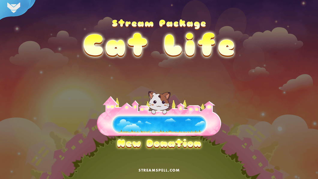 Cat Life Stream Alerts - StreamSpell