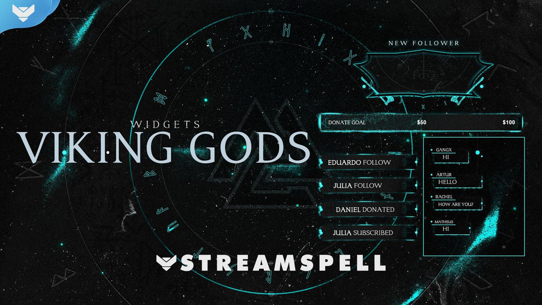 Viking Gods Stream Alerts - StreamSpell
