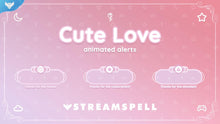 Load image into Gallery viewer, Cute Love Stream Alerts - StreamSpell