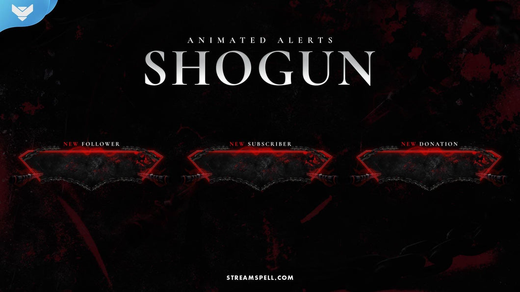Shogun Stream Alerts - StreamSpell