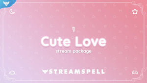 Cute Love Stream Package - StreamSpell