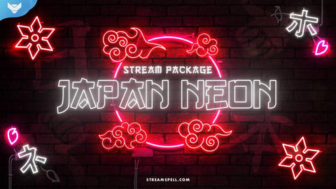 Japan Neon Stream Package - StreamSpell