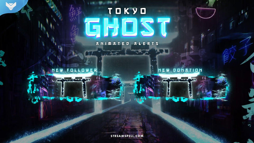 Tokyo Ghost Stream Alerts - StreamSpell
