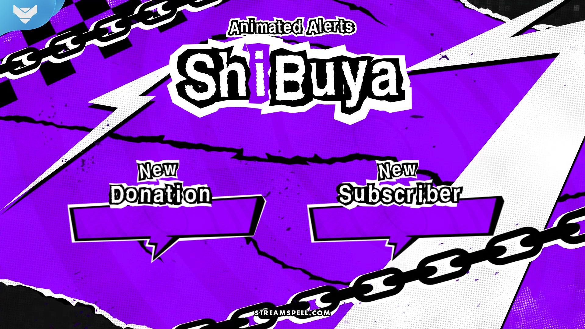 Shibuya Stream Alerts - StreamSpell