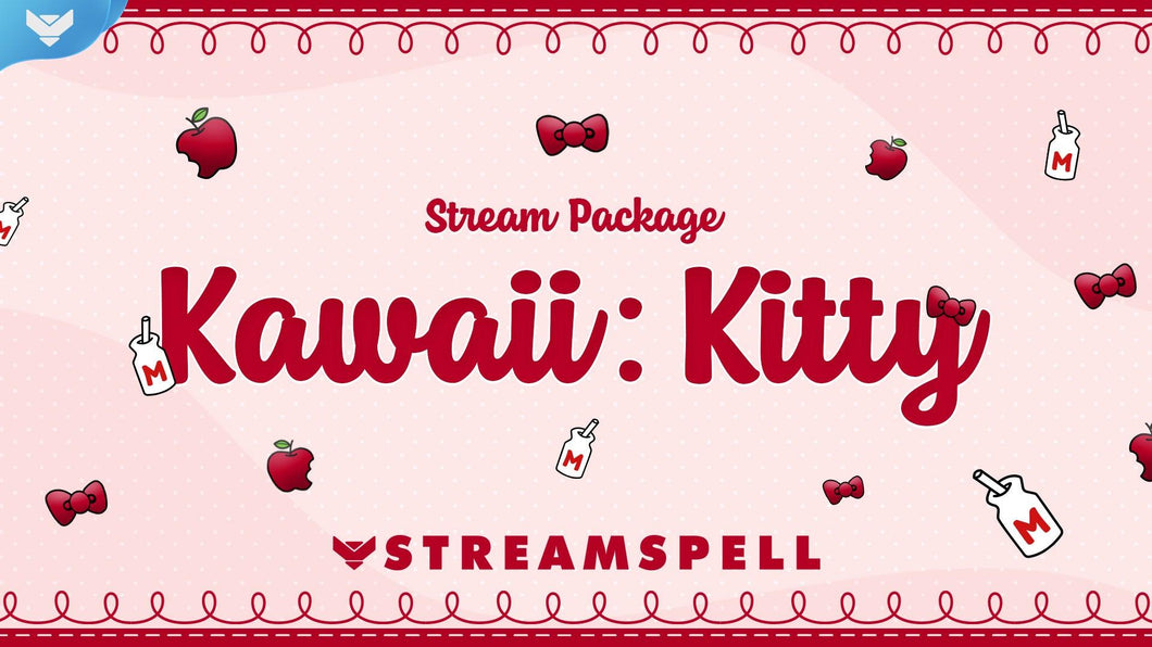 Kawaii: Kitty Stream Package - StreamSpell