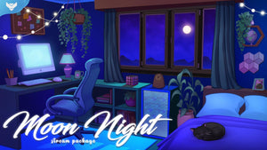 Moon Night Stream Package - StreamSpell