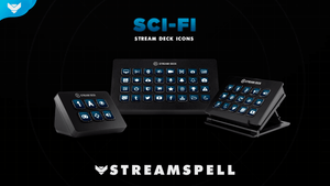 Sci-Fi Stream Deck Icons - StreamSpell