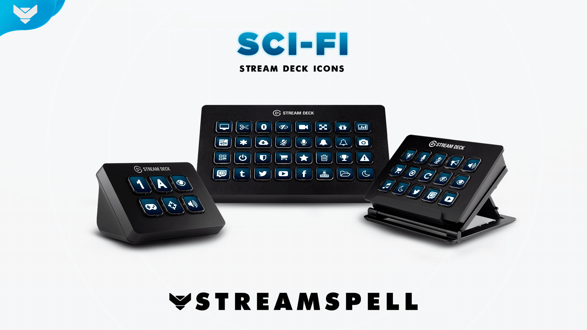 Sci-Fi Stream Deck Icons - StreamSpell