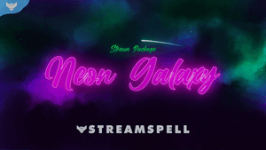 Neon Galaxy Stream Package - StreamSpell