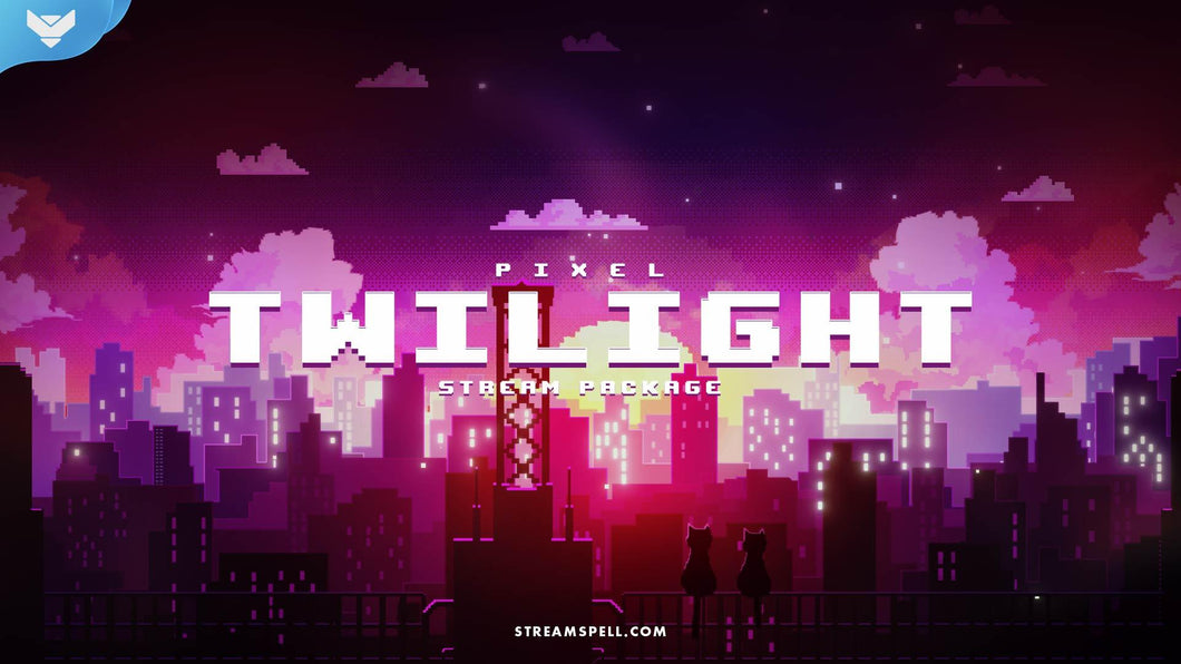Pixel Twilight Stream Package - StreamSpell