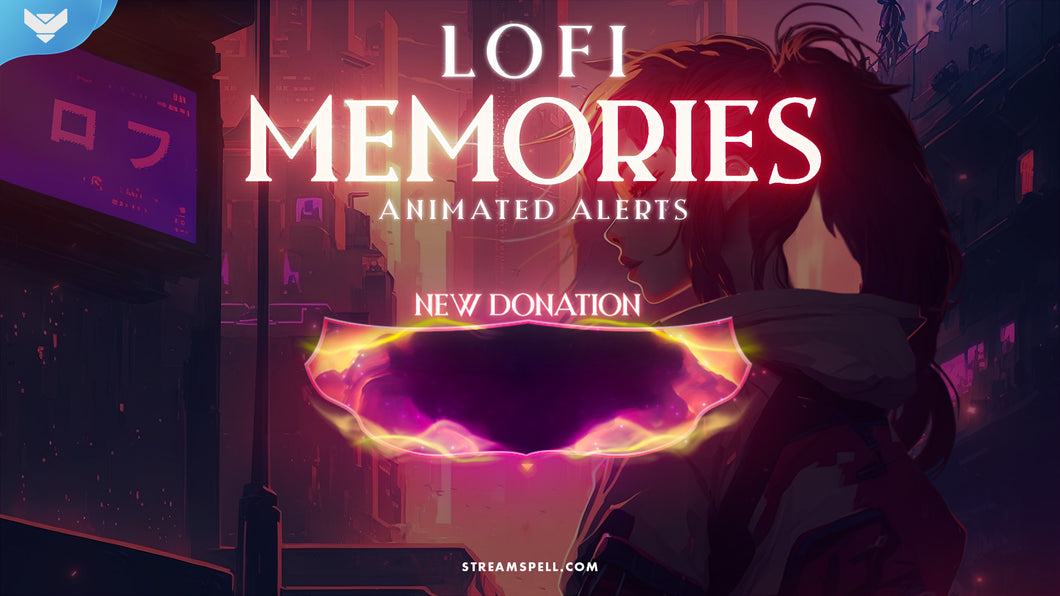 Lofi Memories Stream Alerts