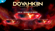 Load image into Gallery viewer, Dovahkiin Stream Alerts