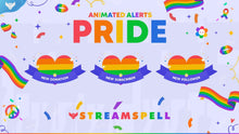 Load image into Gallery viewer, Pride Stream Alerts - StreamSpell