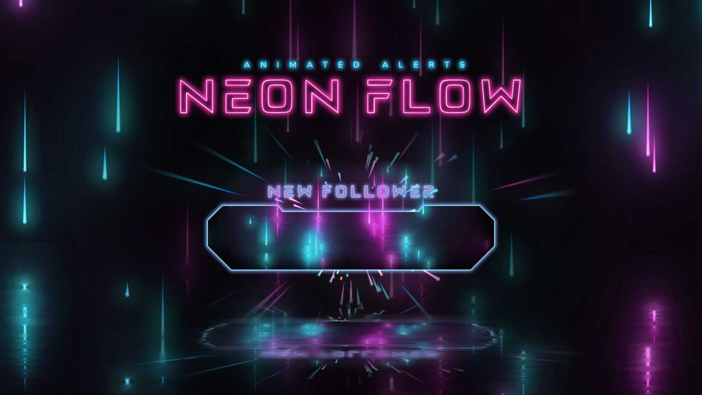 Neon Flow Stream Alerts