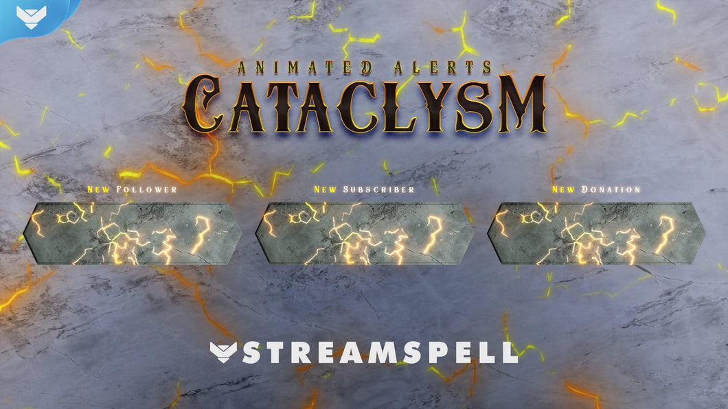 Cataclysm Stream Alerts - StreamSpell