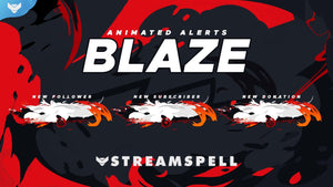 Blaze and Aqua Stream Alerts - StreamSpell