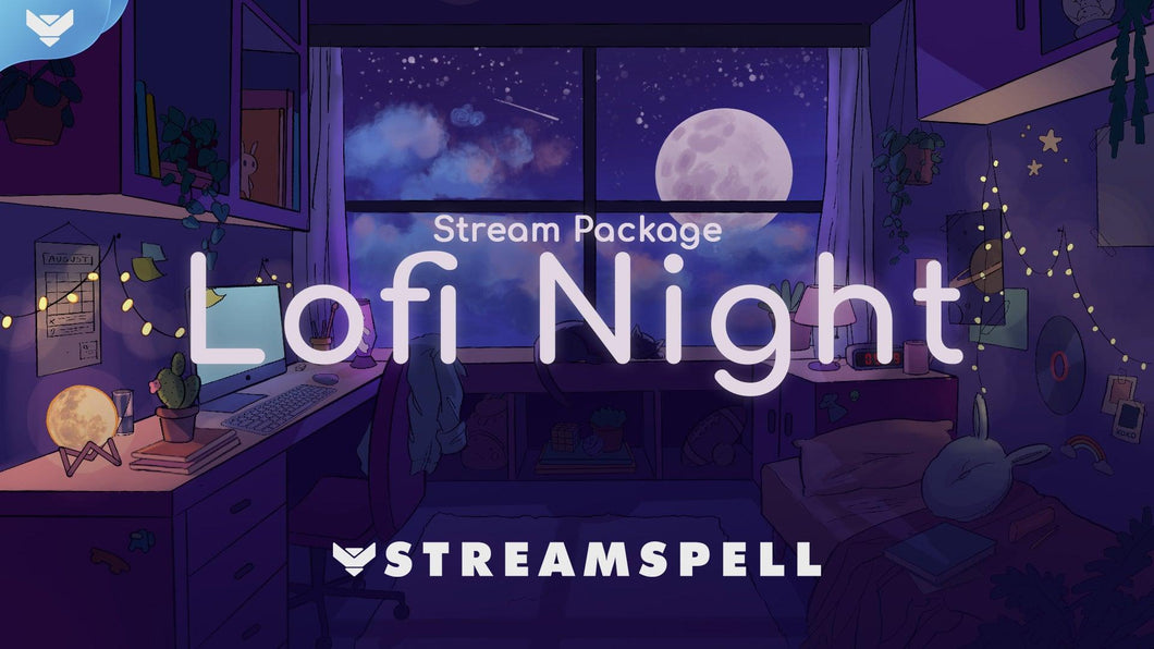 Lofi Night Stream Package - StreamSpell