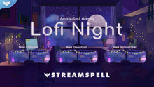 Load image into Gallery viewer, Lofi Night Stream Alerts - StreamSpell