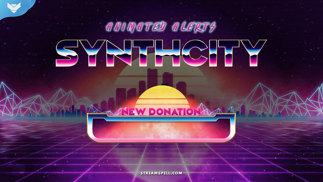 SynthCity Stream Alerts - StreamSpell