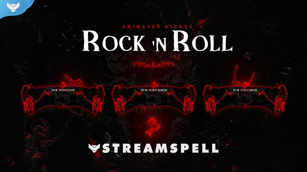 Rock 'n Roll Stream Alerts - StreamSpell