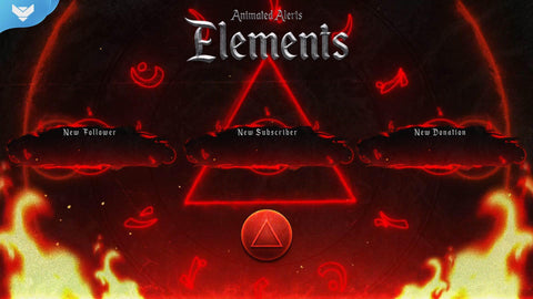 Elements: Fire Stream Alerts - StreamSpell