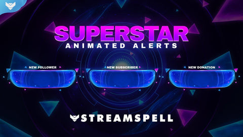 Superstar Stream Alerts - StreamSpell