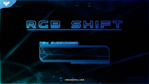 RGB Shift Stream Alerts - StreamSpell