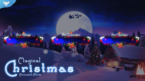Magical Christmas Stream Alerts - StreamSpell