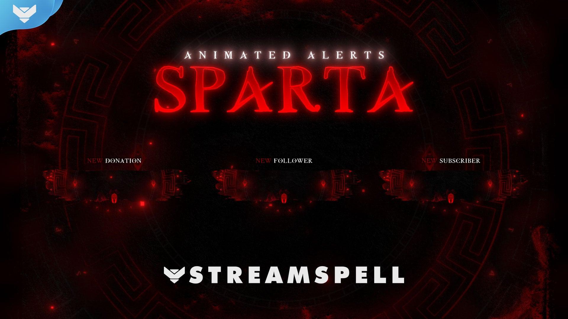 Sparta Stream Alerts - StreamSpell