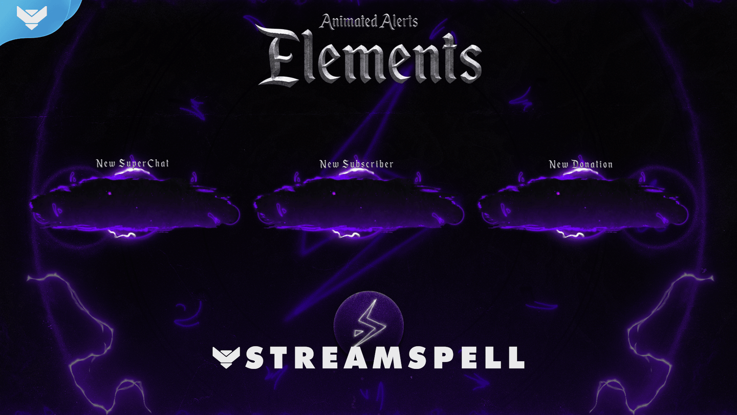 Elements: Electric Stream Alerts - StreamSpell