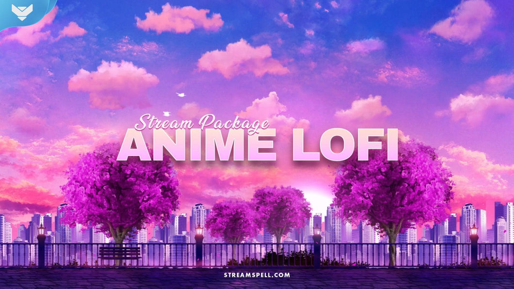 Anime Lofi Stream Package - StreamSpell