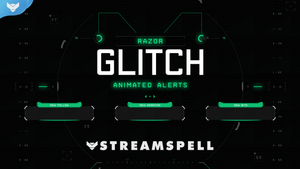 Razor Glitch Stream Alerts - StreamSpell