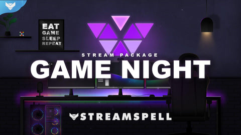 Game Night Stream Package - StreamSpell