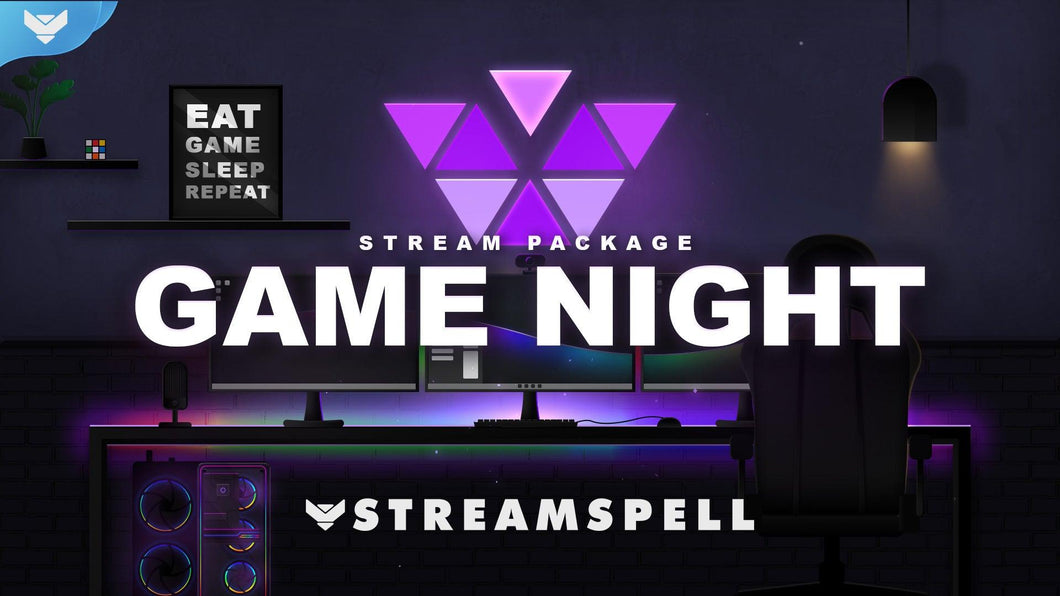 Game Night Stream Package - StreamSpell