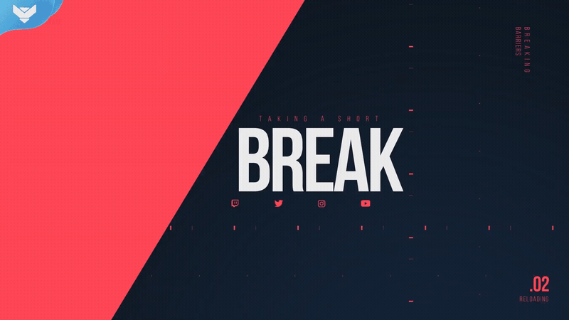 VALORANT Animated Stream Package