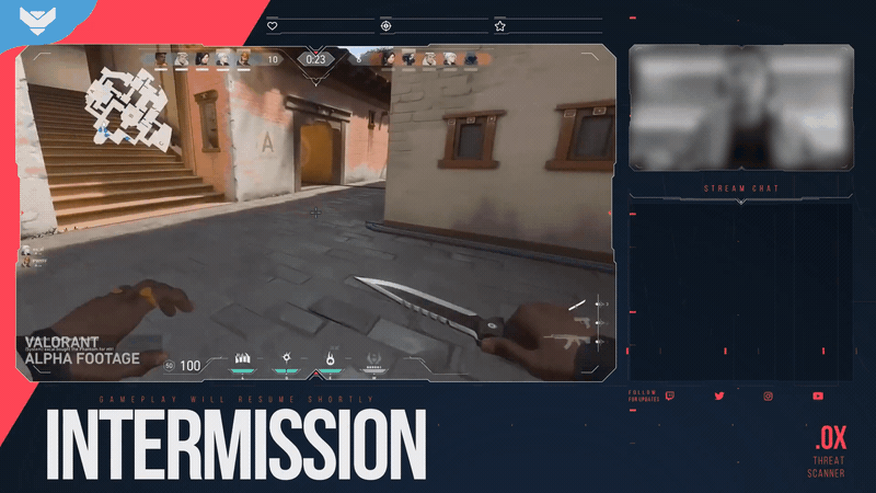 VALORANT Animated Stream Package