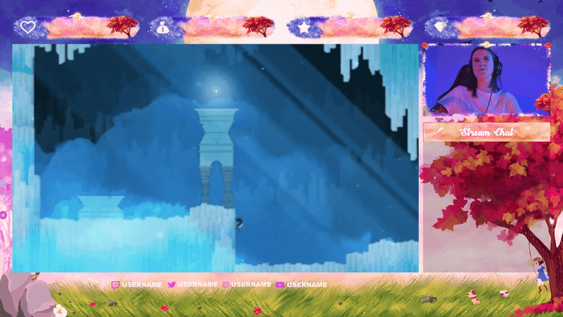 Watercolor Dream Stream Package